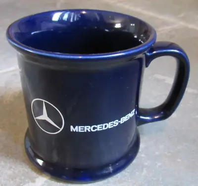 MERCEDES - BENZ Coffee Mug Cup The Galaxy VIP Collection Dark Blue Car Auto VGC • $24.99