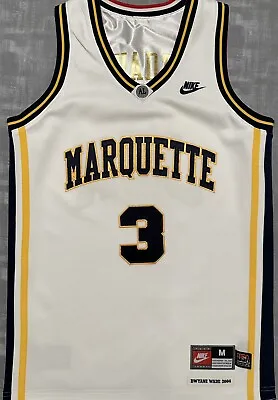 Vintage Nike Marquette Golden Eagles Team USA Dwayne Wade Reversible Jersey • $299.99