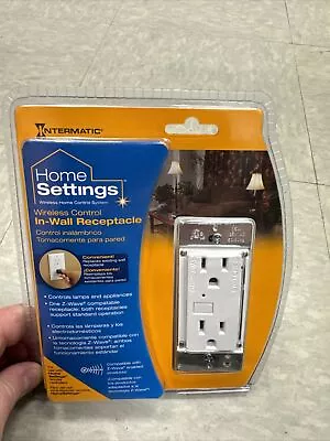 Intermatic Home Settings Z-Wave Wireless Outlet Plug HA01C - NEW - In-Box • $19