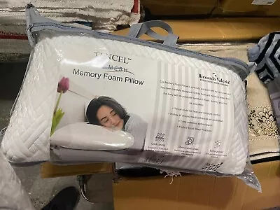 Breathable Memory Foam Pillow: Enhanced Air Mesh Comfort • £15.99