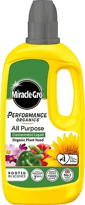 Miracle-gro Grow All Purpose Liquid Plant Food Feed Concentrated Fertiliser 1l • £6.99