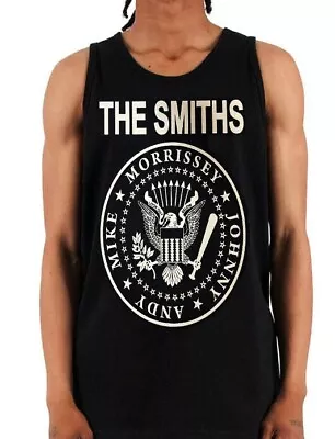 THE SMITHS Rock Band Black Tank Top Men's Sizes • $16.99