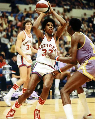 1972 Virginia Squires JULIUS Dr J ERVING Glossy 8x10 Photo ABA Basketball Print • $5.49