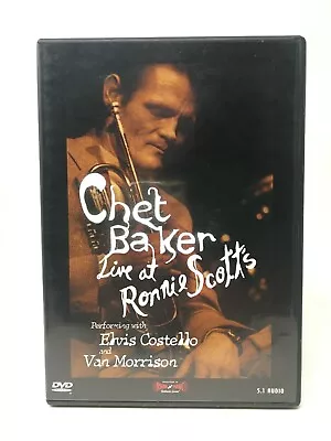CHET BAKER Live At Ronnie Scott's DVD Elvis Costello And Van Morrison  • $14.95