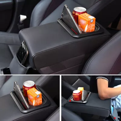 Car Truck Armrest Console Box Cover Heighten Bracket+Rear Seat Cup Holder Parts • $45.49