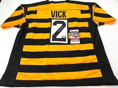 Michael Vick Pittsburgh Steelers Signed Custom Stitched Jersey Jsa Witness Coa • $89.98