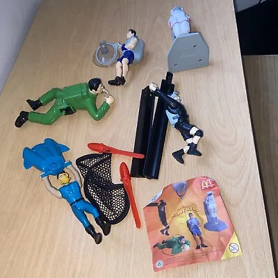 Action Man Figures Mcdonalds Happy Meal Toy Bundle Complete Set Of 5 2002 • £7.99