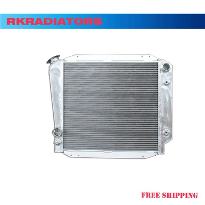 $120 • Buy 52mm Fit Ford Bronco V8 Conversion 4.7L 5.0L 66-77 Aluminum Radiator 3 Row
