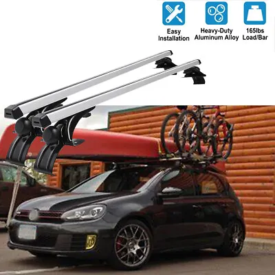 Car 48  Top Roof Rack Cross Bar Luggage Cargo Carrier For Volkswagen GTI S SE • $159.49