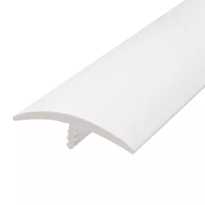 Outwater Plastic T-molding 1-1/2 Inch White Flexible Polyethylene Center Barb • $228.99