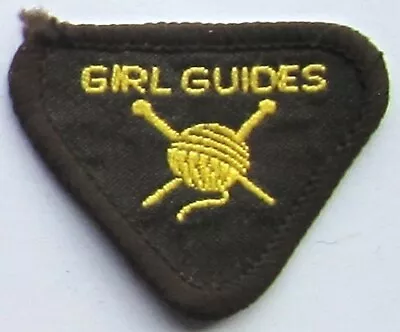 Brownie Guide Interest Badge - Knitter - Pre 1994 - New • £1.10
