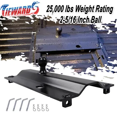 $225.13 • Buy Tiewards 5th Wheel Trailer Gooseneck Hitch Ball Adapter Plate W/ 2-5/16  Ball 