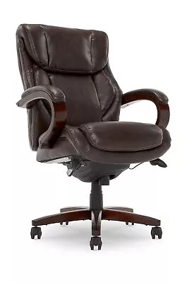 La-Z-Boy Bellamy Bonded Leather Executive Office Chair With Memory Foam Cushi... • $632.04