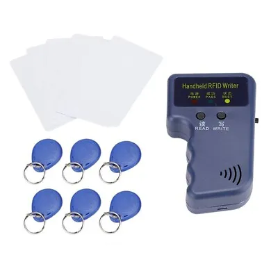 Handheld RFID Card Copier 125KHz ID (EM4100/HID/AWID) Duplicator Reader Wri D6K8 • $20.76