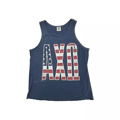 Alpha Chi Omega Muscle Shirt - 2015 Fraternity Tank Top - Men's Size L • $24.99