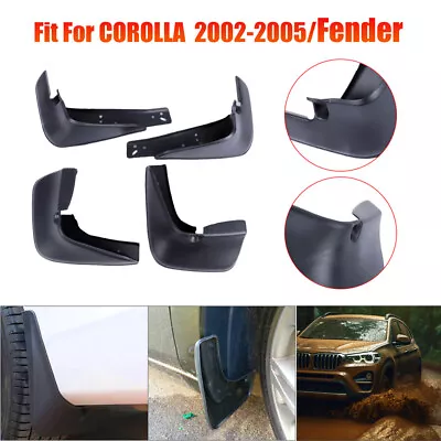 For Toyota Corolla 2002 2003 2004-2008 Mud Flap Flaps Splash Guards Mudguards • $17.99