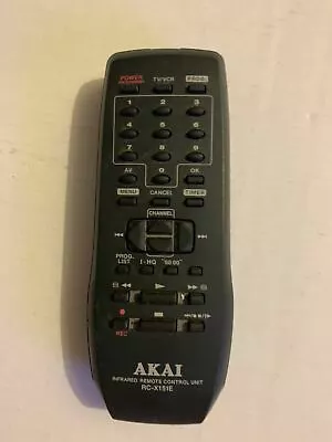 Genuine Akai RC-X151E Remote Control For TV VCR • $26.50