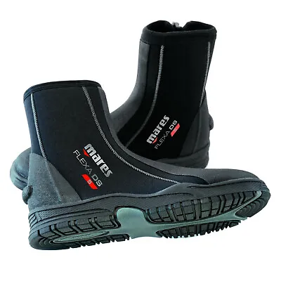 Mares Flexa 5mm Boot Scuba Diving Snorkeling Booties Wetsuit Boots 412637 • $114.95