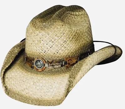Bullhide Cowboy Hat - Horse Play ( Natural) Item 2462. Youth XL • $8.99