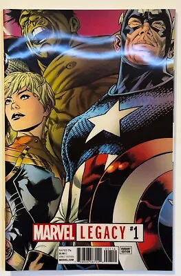 MARVEL LEGACY 1 Lenticular Joe Quesada Variant - Blue Is Reflection • $2