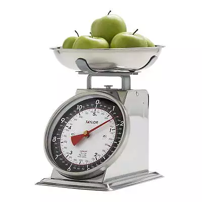 Modern Mechanical Kitchen Weighing Food Scale Weighs Up To 11lbs Measures In • $25