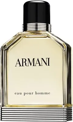 £89.99 • Buy Giorgio ARMANI Eau Pour Homme 100ml Eau De Toilette. Brand New! Rare