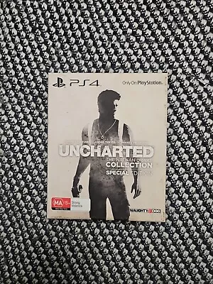 PlayStation 4 Uncharted: The Nathan Drake Collection - Special Edition • $79.99