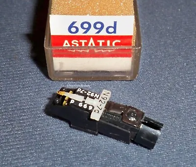 ASTATIC 699D CARTRIDGE NEEDLE For Magnavox 560348-1 -2 560353-1 -2 EV 5543d 5544 • $24.95