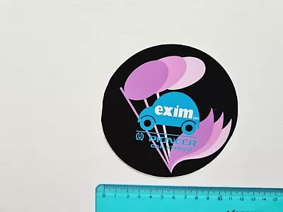 Adhesive Pioneer Car Stereo Exim Sticker Autocollant Vintage 80s Original • $26.07