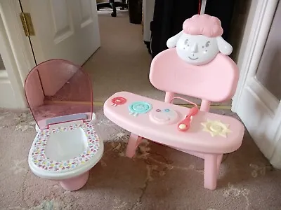 Baby Annabell Lunch Time Chair & Sounds Potty • £7.50