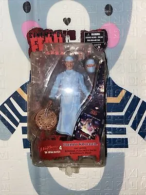 Mezco Cinema Of Fear Nightmare On Elm Street Series 4 Surgeon Freddy Krueger • $70