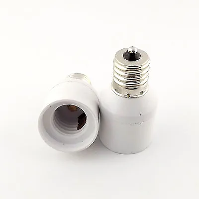 E17 To E17 Base Socket LED Halogen CFL Light Bulb Lamp Adapter Converter Holder • $1.99