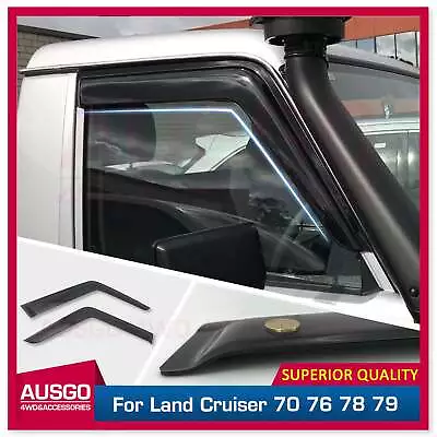 AUSGO Luxury Weather Shields For Toyota Landcruiser 70 76 78 79 Ute 2PCS • $55.37