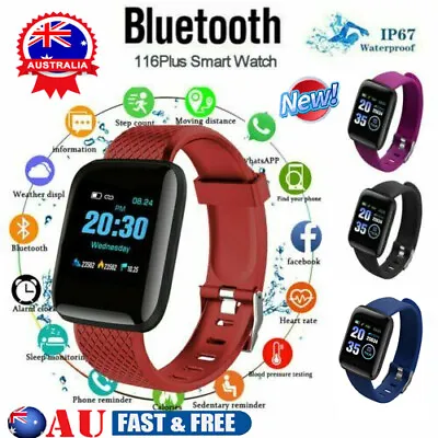 $12.06 • Buy Smart Watch Band Sport Activity Fitness Tracker For Kids Fit For Android IOS TM