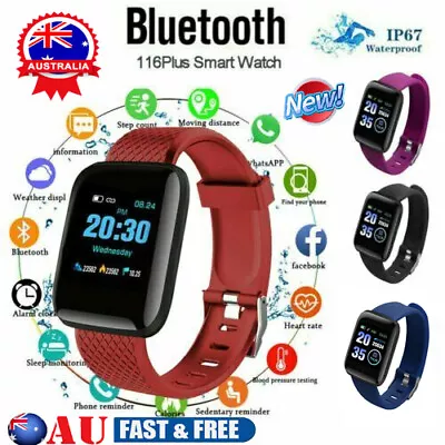 Smart Watch Band Sport Activity Fitness Tracker For Kids Fit For Android IOS TM • $11.46