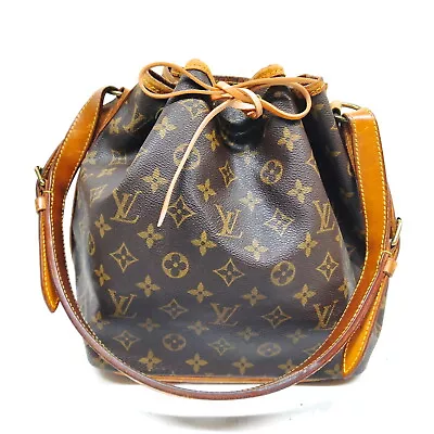 Louis Vuitton LV Shoulder Bag  Petit Noe Brown Monogram 2719779 • $0.99