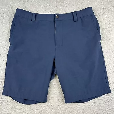 Banana Republic Shorts Mens 36 Blue Golf Stretch Hybrid Outdoor Casual Pockets  • $16.16