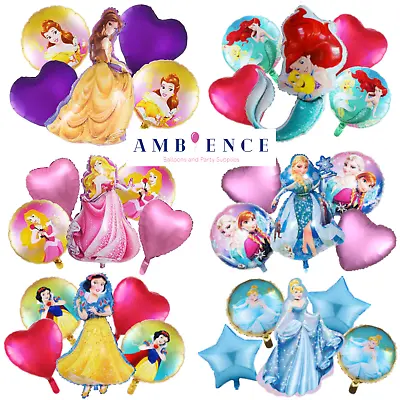 £5.99 • Buy Disney Princess Balloons Birthday Party Packs Decorations Girls Ariel Belle Elsa