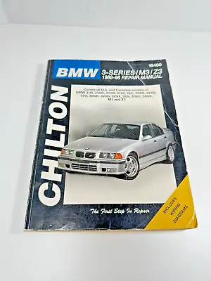 Chiltons BMW 3 Series M3 Z3 1989-1998 Auto Repair Manual 18400 • $18