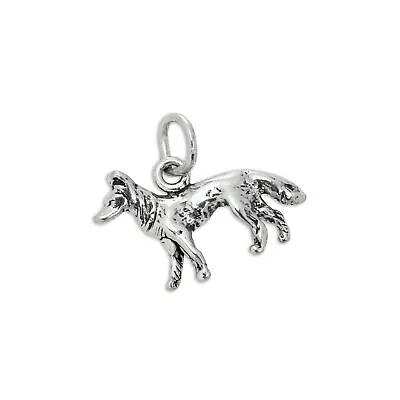 £9.45 • Buy 925 Sterling Silver 3D German Shepherd Charm
