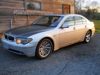 2004 Bmw 745i V-8325 Hp183.000 Miles.complete Car For Salvage Parts Or Repairs • $1250
