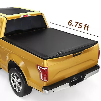 6.75ft Bed Soft Tri-fold Tonneau Cover For 2017-2024 Ford F-250 F-350 Super Duty • $185.99