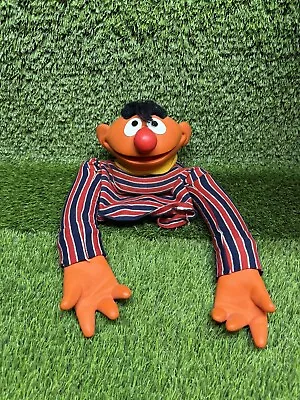 Vintage Ernie Hand Puppet Sesame Street Muppets Inc 1970s • $19.99