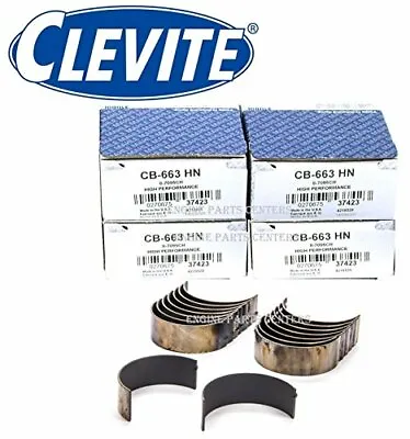 CLEVITE CB663HN H-Series Rod Bearings FULL Set For SBC Chevy 305 350 383 400 • $87.44