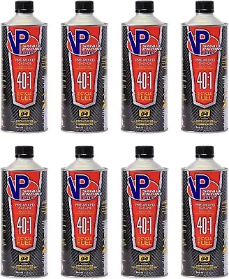VP Racing Fuels 6295 Ready To Use 40:1 Premixed 2-Cycle Small Engine Fuel 8Qts • $62.44