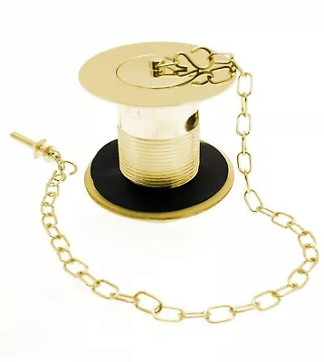 £49.99 • Buy Belfast Kitchen Sink Waste Unslotted In Gold