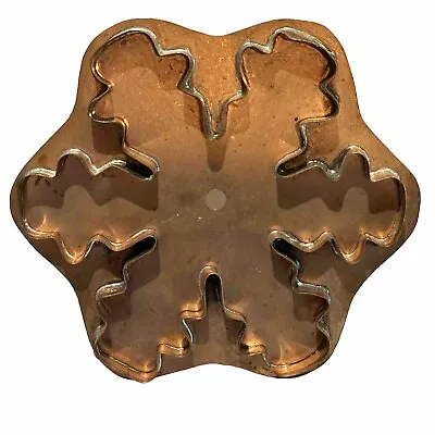 Snow Crystal Martha Stewart Large Copper Cookie Cutter  7  VTG By Mail • $64.99