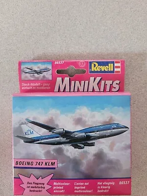 Revell Mini Kits Boeing 747 KLM Snap Kit Model 06537 • $14.99