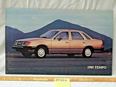 Dealer Showroom Sign/Promotional Poster 1985 Ford Tempo 85 Dealership Promo OEM • $99.99