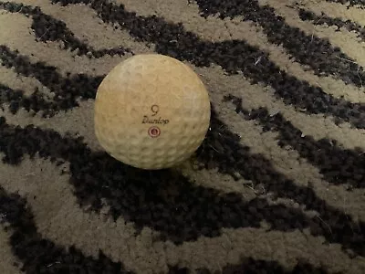 Vintage DUNLOP Maxfli #9 Red MAX Red Dot Golf Ball Golfing Collectible • $30